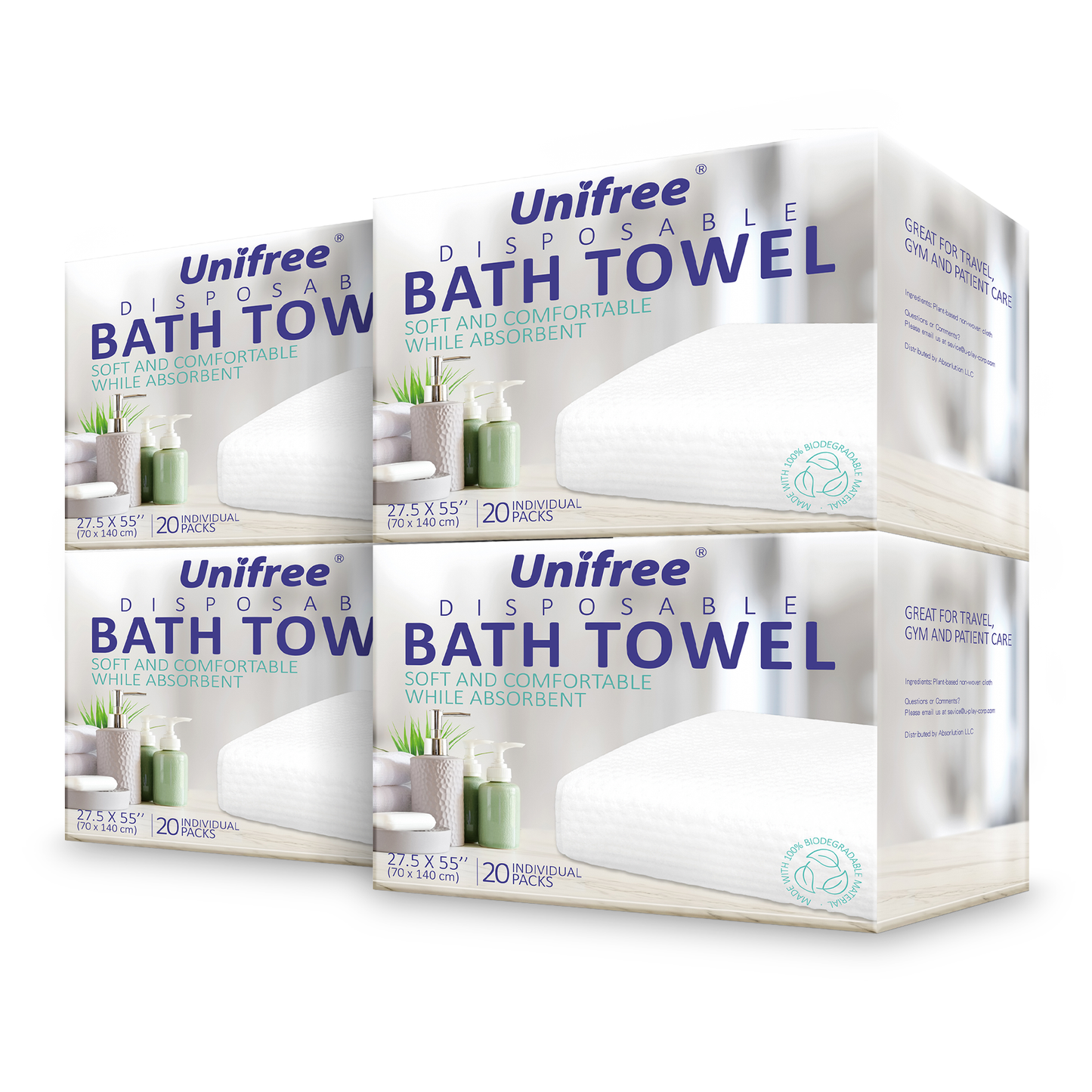 Disposable Bath Towels Value Pack丨Buy 3 Get 1 Free