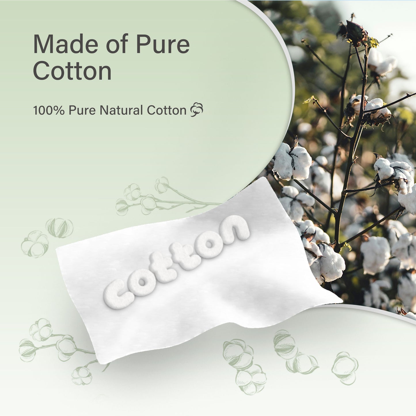 Cotton Facial Towels Standard