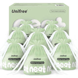 Unifree Facial Towels I Towelettes I Dry Wipes I Makeup Remover I Facial Tissues, 80 Count Per Roll, 8-rolls Value Pack, Total 640 Count