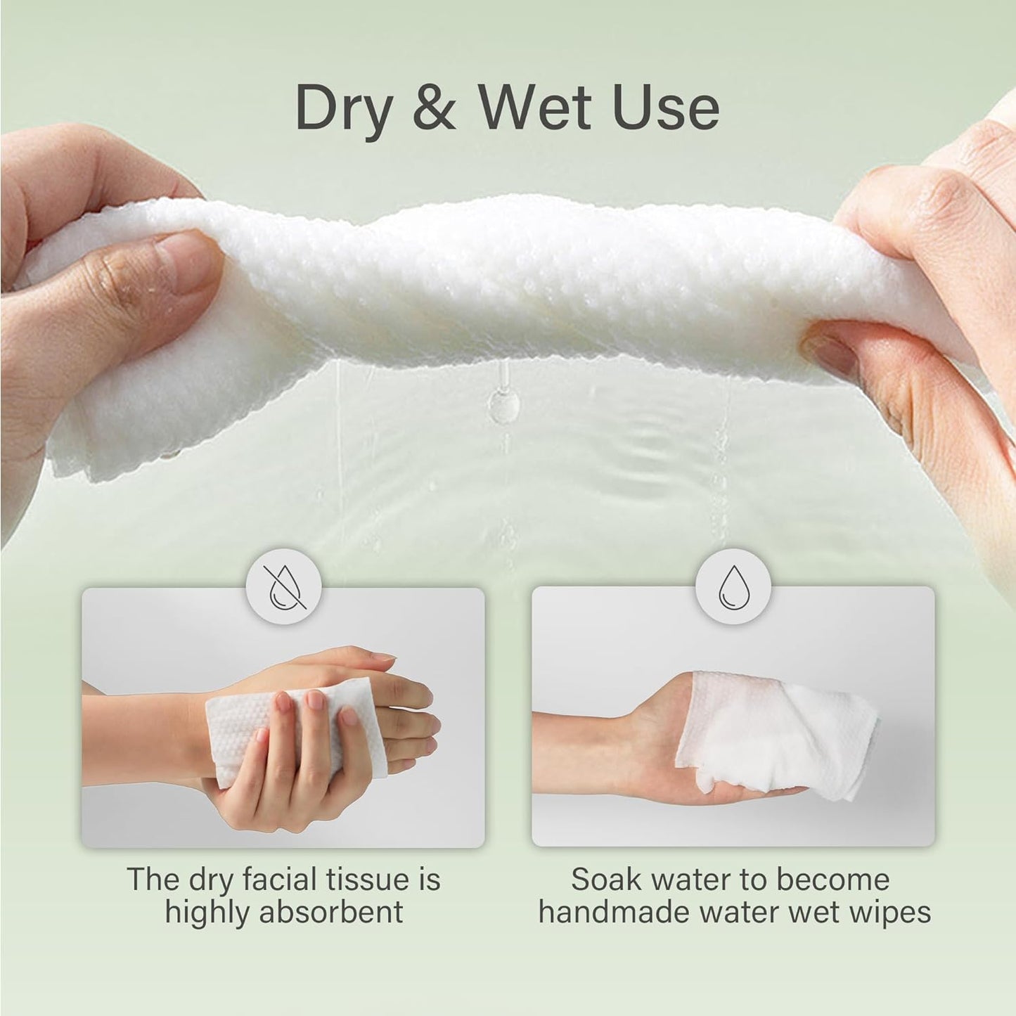 Neat Roll Facial Towels Standard