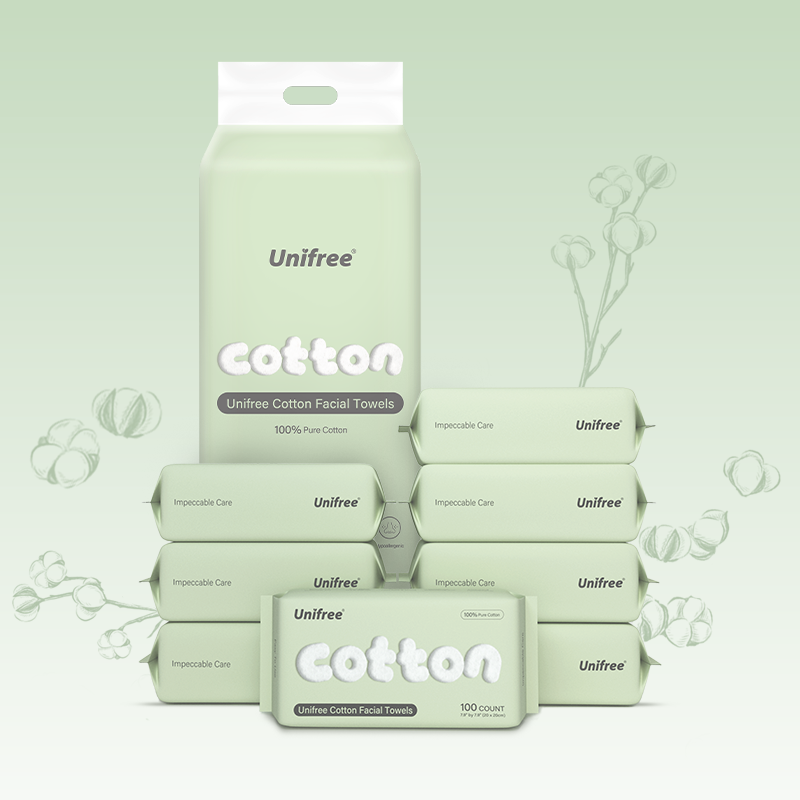 Cotton Facial Towels Standard