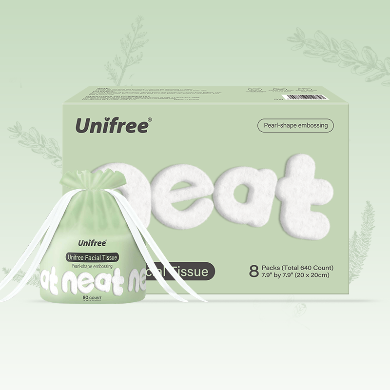 Neat Roll Facial Towels Standard