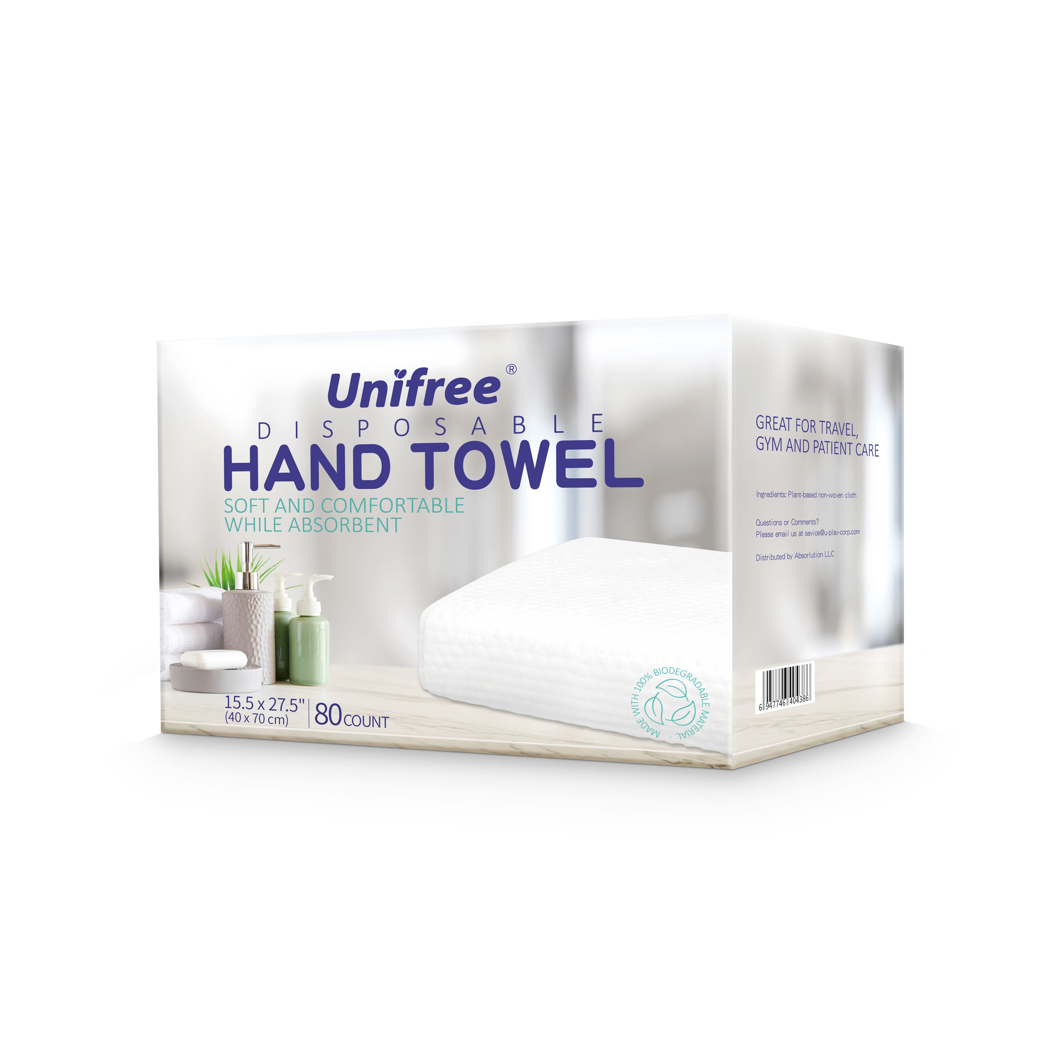 Unifree Disposable Hand Towels 丨Camping Towels